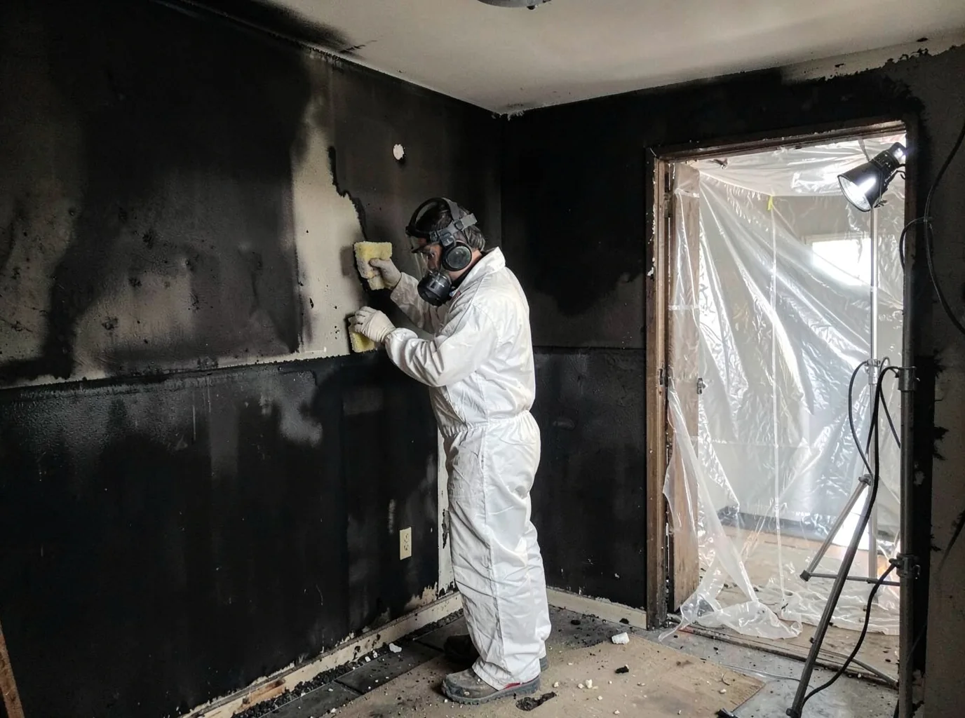 Fire Damage Restoration company in Attica, KS